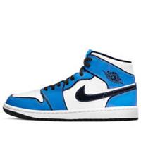 Nike Air Jordan 1 Mid Signal Blue Men's Trainers (D6834-402)