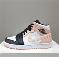 NIKE AIR JORDAN 1 MID ARCTIC ORANGE (554724 133) TRAINERS VARIOUS SIZES