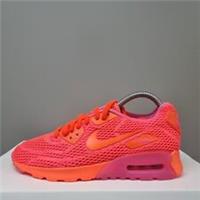 NIKE AIR MAX 90 ULTRA BR BREATHE "TOTAL CRIMSON" TRAINERS (725061 800)