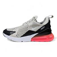 Nike Air Max 270 (GS) Light Bone Hot Punch Trainers (943345 002) id