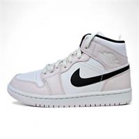 NIKE AIR JORDAN 1 MID "BARELY ROSE" TRAINERS (BQ6472 500)