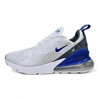 NIKE AIR MAX 270 (GS) "WHITE-HYPER ROYAL" TRAINERS (CN9575 100) VARIOUS SIZES