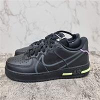 Nike Air Force 1 React Black Violet Star Barely (CD4366 001)
