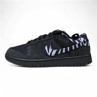 Nike Dunk Low Black Leather ID By You Trainers (FJ2253 900)