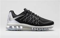 NIKE AIR MAX 2015 "WHITE-BLACK" TRAINERS RUNNING GYM TRAINING (698903 001)