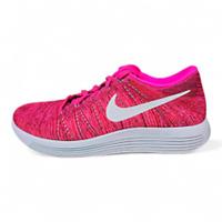 Nike LunarEpic Flyknit Low Pink Running Gym Trainers (843765 601)