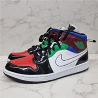 Nike Air Jordan 1 Mid SE Black White Multi-Color (DB5454 001)