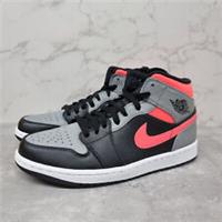 Nike Air Jordan 1 Mid Pink Shadow Men's - 554724-059