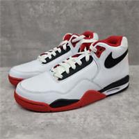 Nike Flight Legacy White Red Trainers (BQ4212 100)