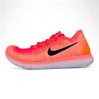 Nike Free RN Flyknit 'Bright Mango' Orange Gym Running Trainers (880844 800)