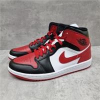 Nike Air Jordan 1 Mid Alternate Bred Toe- BQ6472 079