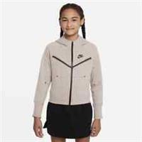 Nike Sportswear Tech Fleece Older Kids' Platinum Violet Hoodie (FD2979 019)