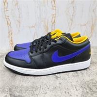 Nike Air Jordan 1 Low Dark Concord Men's - (553558-075)