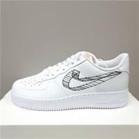 NIKE AIR FORCE 1 '07 MBD "3D SWOOSH" (DR0149 100) TRAINERS VARIOUS SIZES