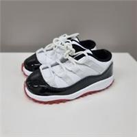 NIKE AIR JORDAN 11 LOW (TD) "CONCORD BRED" TODDLER TRAINERS (508836 160)
