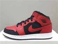 NIKE AIR JORDAN 1 MID (GS) "REVERSE BRED" (554725 054)