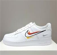 NIKE AIR FORCE 1 LOW "MULTI SWOOSH" (DM9096 100) TRAINERS VARIOUS SIZES