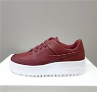 NIKE AIR FORCE 1 SAGE LOW "TEAM RED" (AR5339 602) TRAINERS VARIOUS SIZES