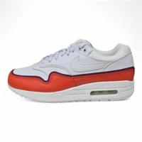 Nike Air Max 1 Liner White Red Casual Sportswear Trainers (881101 102)
