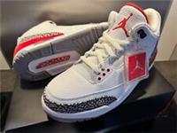 Nike Jordan 3 Retro Hall of Fame Mid Fire Red (2018) - UK 9.5 / US 10.5 BNIB