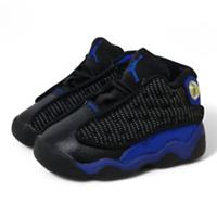 Nike Air Jordan 13 Retro Black "Hyper Royal" (TD) Toddler Trainers (414581 040)