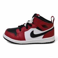 Nike Air Jordan 1 Mid Chicago Toe (TD) Toddler Trainers (640735 069)