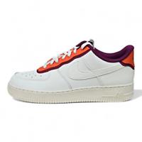 Nike Air Force 1 07 LV8 1 Low Double Layer Sail Orange Trainers (AO2439 101)