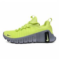 Nike Free Metcon 6 Light Lemon Twist Cross Fit Gym Trainers (FJ7127 700)
