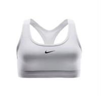 Nike Womens Swoosh Sports Bra Medium Support White XS/8 New with Marks - XS Regular
