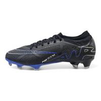 Nike Zoom Mercurial Vapor 15 Pro FG Low Black Blue Football Boots (DJ5603 040)