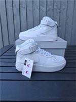 Nike Air Force 1 Mid EasyOn Trainers Triple White Size 5 (UK) 5.5 (US) RRP £85