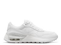 Nike Air Max System Junior Black Trainers - Size Uk 4 White Grey