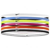 NIKE FLEX SLIM HAIRBANDS - YOUTH SIZE - 6 PACK HAIR BANDS