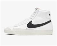 Nike Blazer Mid 77 Vintage White/Black Size Uk 3 High Top Classic Brand New