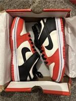 Juniors Nike Dunk Low EMB NBA "75th Anniversary" (GS) DO6288 100 Uk 4