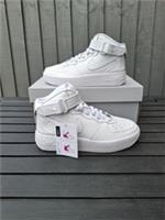 Nike Air Force 1 Mid EasyOn Trainers Triple White Size 4 (UK) 4.5 (US) RRP £85
