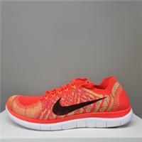 NIKE FREE 4.0 FLYKNIT "BRIGHT CRIMSON" GYM RUNNING TRAINERS (717075 600) 95 97