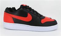 Nike Ebernon Low Black Habanero Red White AQ1775-004