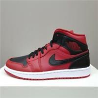 NIKE AIR JORDAN 1 MID "GYM RED" (554724 660) TRAINERS VARIOUS SIZES