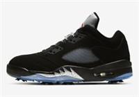 NIKE AIR JORDAN 5 LOW G "BLACK-FIRE RED" (CU4523 003) GOLF VARIOUS SIZES