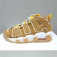 NIKE AIR MORE UPTEMPO (GS) "WHEAT" (DQ4713 700) TRAINERS VARIOUS SIZES