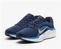 Nike Winflo 11 Midnight Navy Star Blue Dark White Running Trainers (FJ9509 400)