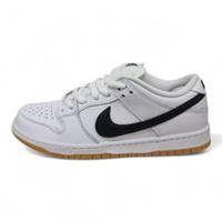 Nike SB - Dunk Low Pro GR Shoes - White / Black Trainers (CD2563 101)