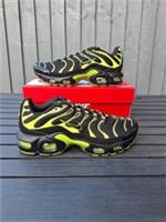 Nike Air Max Plus TN GS Black Cyber Pacific Moss Trainers Size 5.5 (UK) RRP £105