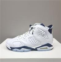 NIKE AIR JORDAN 6 RETRO (GS) "WHITE" (384665 141) VARIOUS SIZES