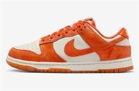 Nike Dunk Low 'Cracked Orange' Casual Unisex Trainers FN7773 001