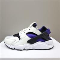 NIKE AIR HUARACHE WHITE BLACK CASUAL TRAINERS (DQ4439 105) 90 95 97 98