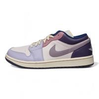 Nike Air Jordan 1 Low 'Pastel Plum' Casual Unisex Trainers | DZ2768 651