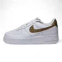 Nike Air Force 1 Low Retro Ivory Snake Unisex Casual Trainers | AO1635 100
