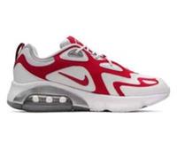Nike Air Max 200 Mens UK 9 EU 44 University Red & White Trainers AQ2568-100